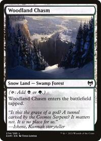 Woodland Chasm - Kaldheim - 274