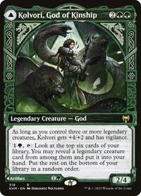 Kolvori, God of Kinship (Showcase) - Kaldheim - 318