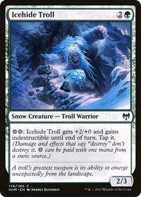 Icehide Troll - Kaldheim - 176