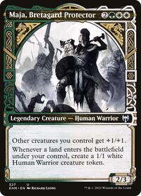 Maja, Bretagard Protector (Showcase) - Kaldheim - 327