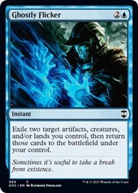 Ghostly Flicker - Commander: Kaldheim - 39