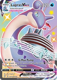 Lapras VMAX - Shining Fates: Shiny Vault #SV111/SV122