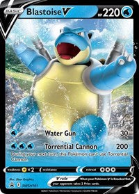 Blastoise V - Sword & Shield Promo Cards #SWSH101