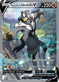 Rapid Strike Urshifu V (Alternate Full Art) - SWSH05: Battle Styles - 153/163