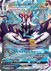 Rapid Strike Urshifu VMAX (Alternate Art Secret) - SWSH05: Battle Styles - 170/163
