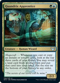 Quandrix Apprentice - Strixhaven: School of Mages - 216