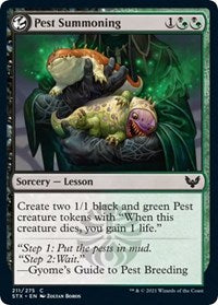 Pest Summoning - Strixhaven: School of Mages - 211