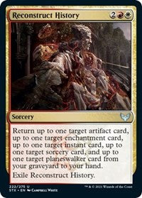 Reconstruct History - Strixhaven: School of Mages - 222