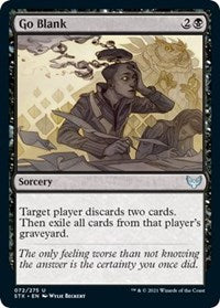Go Blank - Strixhaven: School of Mages - 72