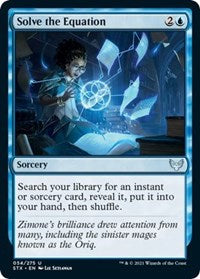 Solve the Equation - Strixhaven: School of Mages - 54
