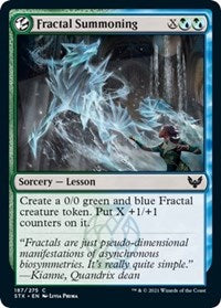 Fractal Summoning - Strixhaven: School of Mages - 187