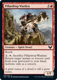 Pillardrop Warden - Strixhaven: School of Mages - 112