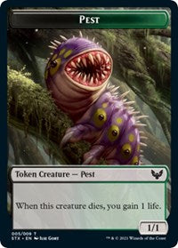 Pest Token - Strixhaven: School of Mages - 5
