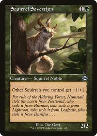 Squirrel Sovereign (Retro Frame) - Modern Horizons 2 - 415