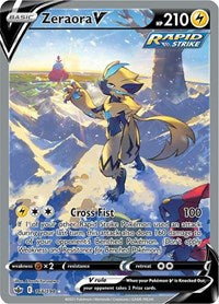 Zeraora V (Alternate Full Art) - SWSH06: Chilling Reign - 166/198