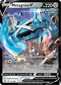 Metagross V - Chilling Reign #112/198