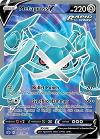 Metagross V (Full Art) - Chilling Reign #181/198