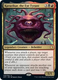 Karazikar, the Eye Tyrant - Commander: Adventures in the Forgotten Realms #49