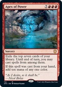 Apex of Power - Commander: Adventures in the Forgotten Realms - 114