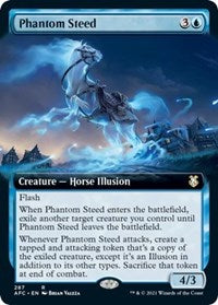 Phantom Steed (Extended Art) - Commander: Adventures in the Forgotten Realms - 287