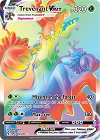 Trevenant VMAX (Secret) - Evolving Skies #206/203