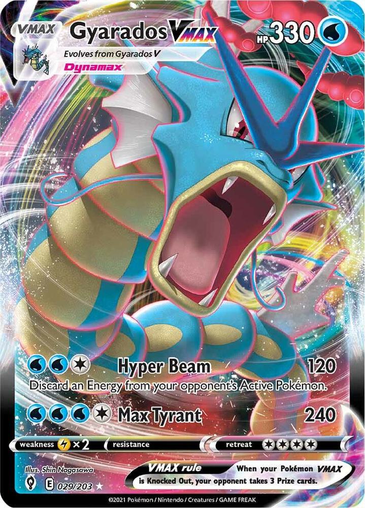 Gyarados VMAX - Evolving Skies #029/203
