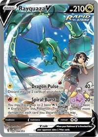 Rayquaza V (Alternate Full Art) - PSA 9 - Evolving Skies #194/203