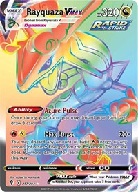 Rayquaza VMAX (Secret) - SWSH07: Evolving Skies - 217/203