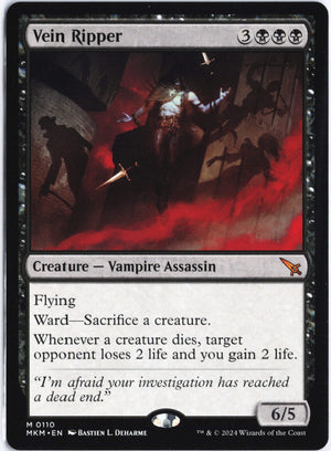 Vein Ripper M Murders at Karlov Manor 110 NM