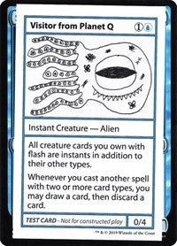 Visitor from Planet Q (No PW Symbol) - Mystery Booster: Convention Edition Exclusives