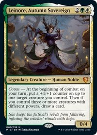 Leinore, Autumn Sovereign - Commander: Innistrad: Midnight Hunt - 1
