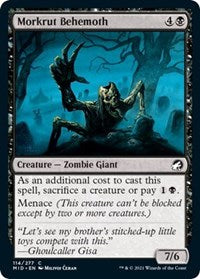 Morkrut Behemoth - Innistrad: Midnight Hunt - 114