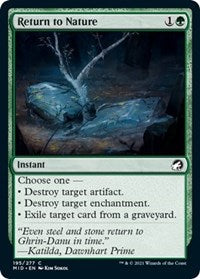 Return to Nature - Innistrad: Midnight Hunt - 195