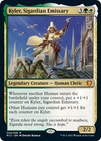 Kyler, Sigardian Emissary - Commander: Innistrad: Midnight Hunt - 4