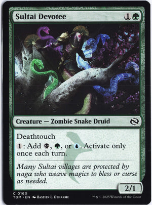 Sultai Devotee C Tarkir: Dragonstorm 160 NM