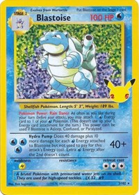 Blastoise - Celebrations: Classic Collection #2/102