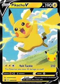 Pikachu V - SWSH143 - SWSH: Sword & Shield Promo Cards - SWSH143