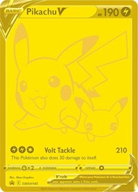 Pikachu V - SWSH145 - SWSH: Sword & Shield Promo Cards - SWSH145