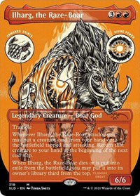 Ilharg, the Raze-Boar (Foil Etched) - Secret Lair Drop Series - 318