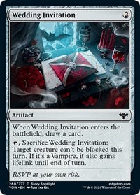Wedding Invitation - Innistrad: Crimson Vow - 260