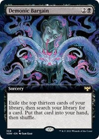 Demonic Bargain (Extended Art) - Innistrad: Crimson Vow - 368