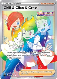 Chili & Cilan & Cress (Secret) - Fusion Strike #273/264