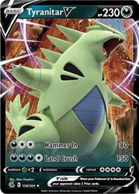 Tyranitar V - Fusion Strike #158/264