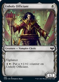 Unholy Officiant (Showcase) - Innistrad: Crimson Vow - 286
