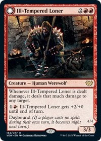 Ill-Tempered Loner - Innistrad: Crimson Vow - 162