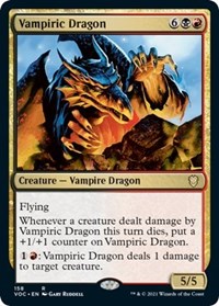 Vampiric Dragon - Commander: Innistrad: Crimson Vow - 158