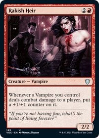 Rakish Heir - Commander: Innistrad: Crimson Vow - 149