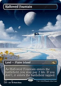 Hallowed Fountain (Borderless) - Unfinity #277