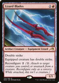 Lizard Blades - Kamigawa: Neon Dynasty - 153