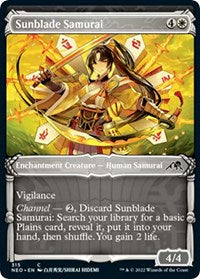 Sunblade Samurai (Showcase) - Kamigawa: Neon Dynasty - 315